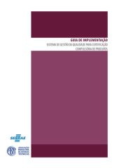 book Sistema de gestão da qualidade para certificação compulsória de produtos