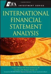 book International Financial Statement Analysis