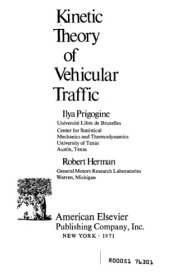 book Kinetic theory of vehicular traffic