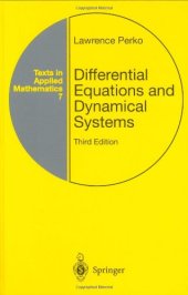 book Differential equations and dynamical systems