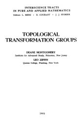 book Topological transformation groups