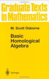 book Basic Homological Algebra