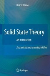 book Solid State Theory: An Introduction