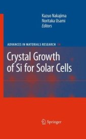 book Crystal Growth of Si for Solar Cells