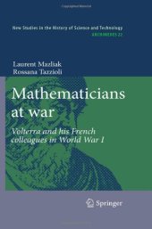 book Mathematicians at war: Volterra and his French colleagues in World War I