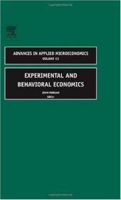 book Experimental and behavioral economics