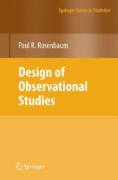 book Design of observational studies