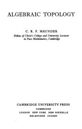 book Algebraic topology