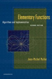 book Elementary Functions : Algorithms and Implementation