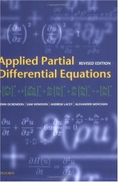 book Applied partial differential equations