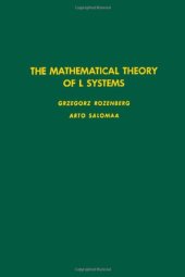 book The mathematical theory of L systems