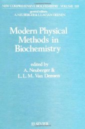 book Modern physical methods in biochemistry