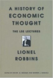 book A history of economic thought