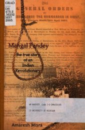 book Mangal Pandey, the true story of an Indian revolutionary