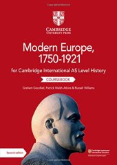 book Cambridge International AS Level History Modern Europe, 1750–1921 Coursebook