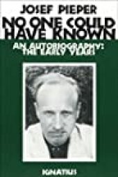 book No One Could Have Known: An Autobiography: The Early Years, 1904-1945