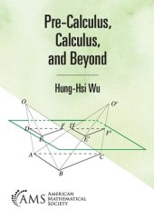 book Pre-Calculus, Calculus, and Beyond