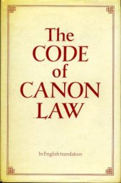 book Code of Canon Law