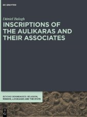 book Inscriptions of the Aulikaras and Their Associates