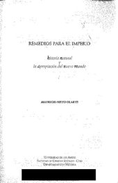 book Remedios para el imperio : historia natural y la apropiación del Nuevo Mundo