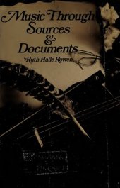 book Music through sources and documents