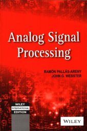 book Analog Signal Processing