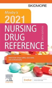 book Mosby's 2021 Nursing Drug Reference