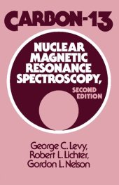 book Carbon-13 Nuclear Magnetic Resonance Spectroscopy, 2nd Ed.