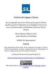 book Qo Uʼja Qkyaqil. Leamos Todos Cartilla Mam. Tomo Tres