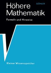 book Höhere Mathematik - Formeln und Hinweise