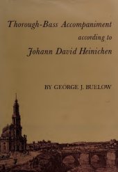 book Thorough-Bass Accompaniment according to Johann David Heinichen