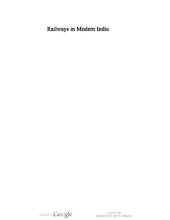 book Railways in Modern India