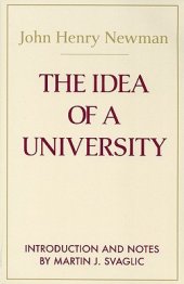 book The Idea of a University