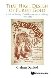 book That High Design of Purest Gold: A Critical History of the Pharmaceutical Industry, 1880-2020