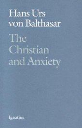 book The Christian and Anxiety