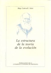 book La Estructura De La Teoria De La Evolucion