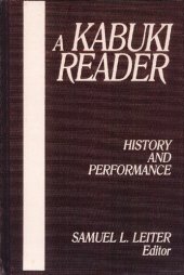 book A Kabuki Reader: History and Performance