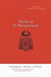 book Works of St. Bonaventure: Itinerarium Mentis in Deum: 2