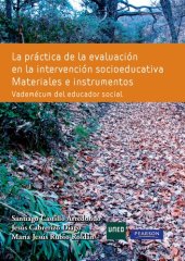 book Evaluación de la intervención socioeducativa : agentes, ámbitos y proyectos