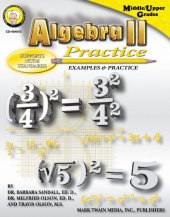 book Algebra II Practice Book, Grades 7 - 8