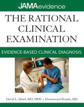 book The Rational Clinical Examination: Evidence-Based Clinical Dthe Rational Clinical Examination: Evidence-Based Clinical Diagnosis eBook Iagnosis eBook