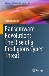 book Ransomware Revolution: The Rise Of A Prodigious Cyber Threat