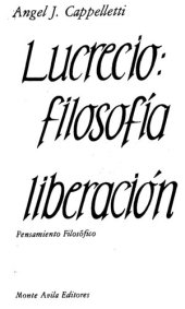 book Lucrecio : la filosofía como liberación