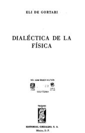 book Dialéctica de la física