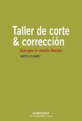 book Taller de corte y corrección. Guía para la creación literaria