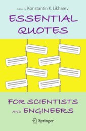 book Essential Quotes For Scientists And Engineers