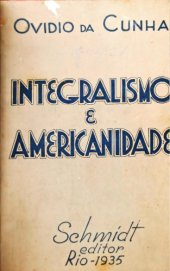 book Integralismo e Americanidade