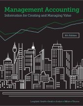 book Management Accounting: Information for Creating and Managing Value