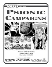 book GURPS 4th edition. Psionic Campaigns