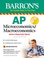 book AP Microeconomics/Macroeconomics with 4 Practice Tests